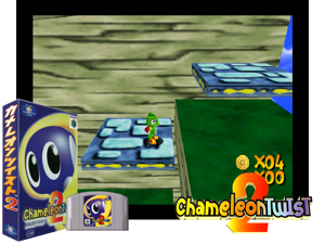 Chameleon Twist 2 (Japan) Cover